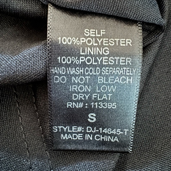 Silky Backless Mini Witch Dress with Angel Sleeves - Picture 13 of 13